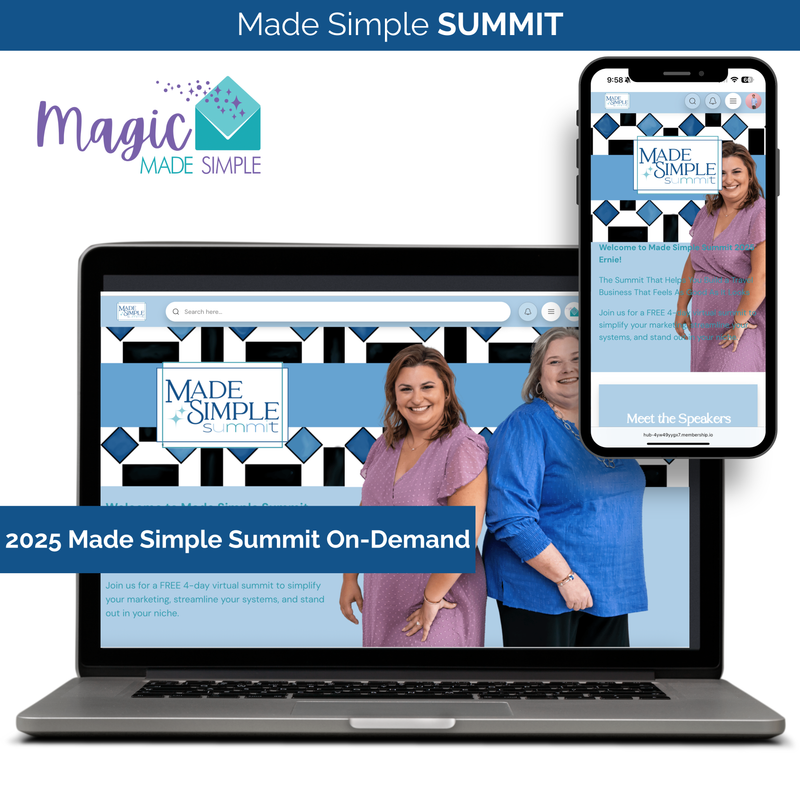 2025 Made Simple Summit On-Demand – magicmadesimple