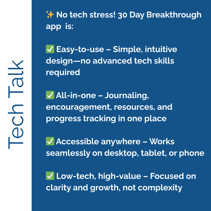 30 Day Breakthrough Challenge MicroApp