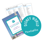 WDW Level Up: ULTIMATE PACKING LIST (Canva Templates)