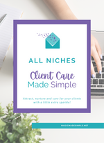 Classic Fit Client Care Made Simple (previously All Niches)