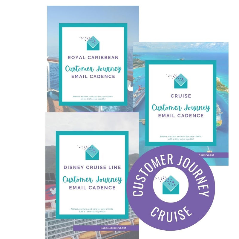 Customer Journey Email Cadence | Bundle (Cruise, DCL, RCCL)