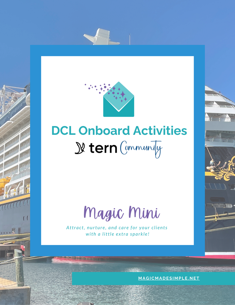 DCL Onboard Activities Magic Mini