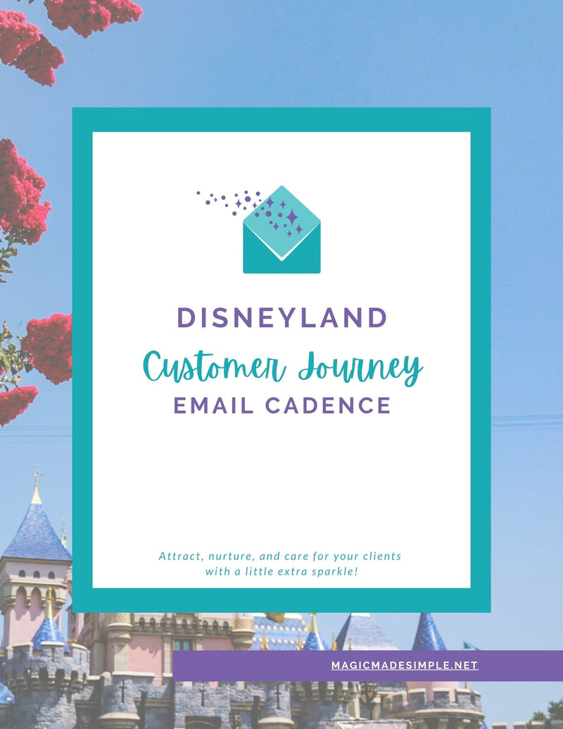 Customer Journey Email Cadence | Disneyland