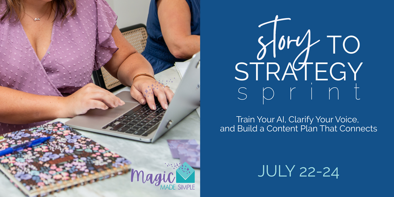 Story to Strategy Sprint