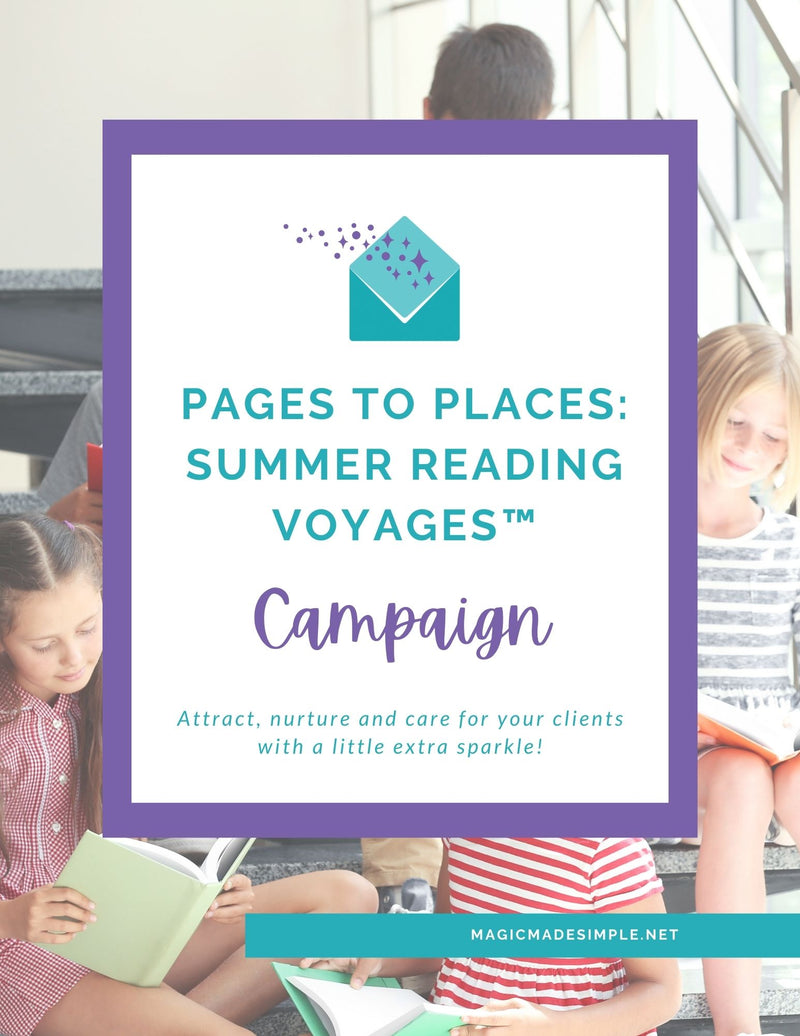 Pages to Places: Summer Reading Voyages Campaign