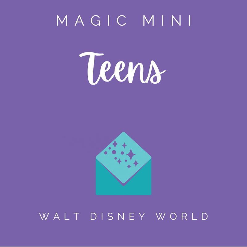 WDW Teens Magic Mini