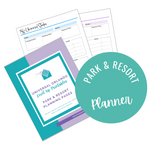 UO Level Up: PARK & RESORT PLANNING PAGES (Canva Templates)