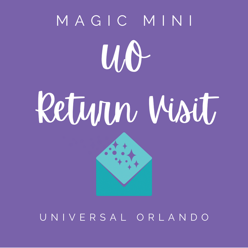 Universal Orlando Return Visit Magic Mini