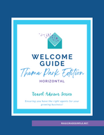 Travel Advisor Welcome Guide | Theme Park Edition