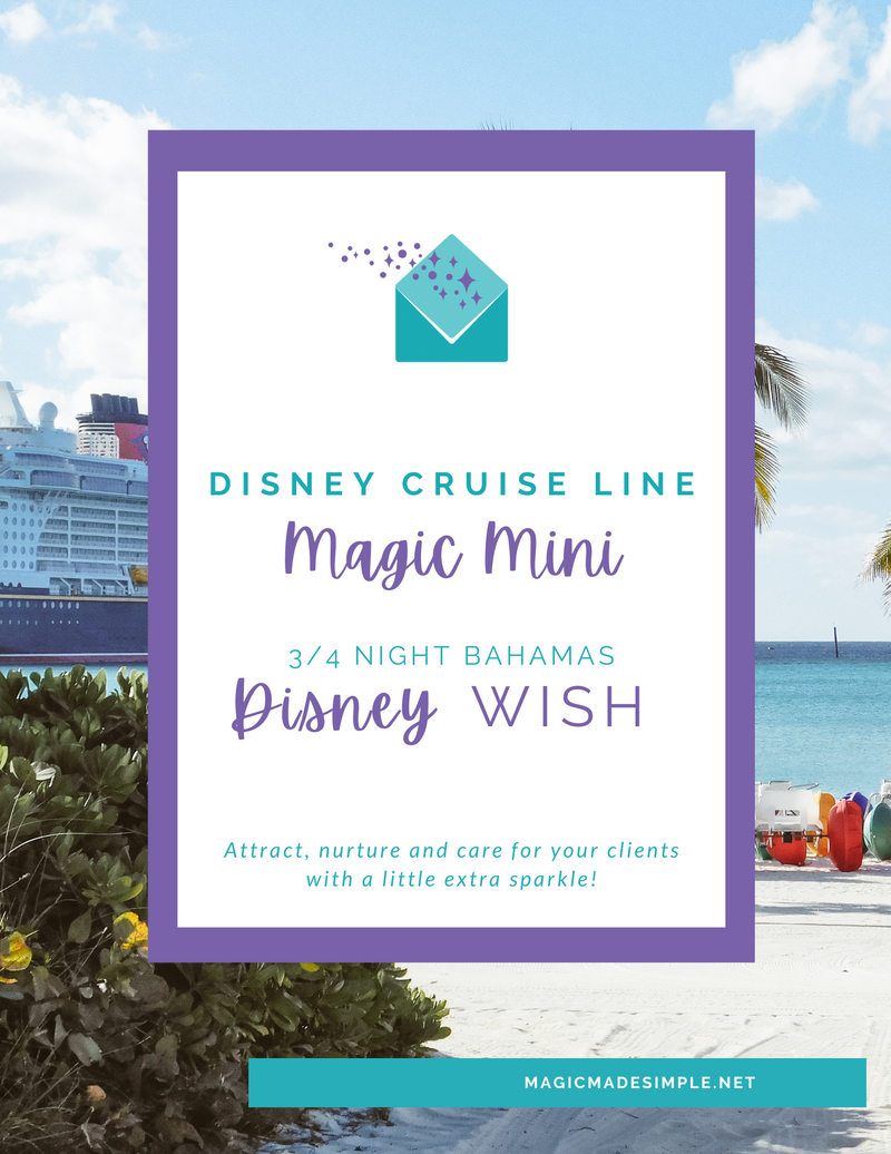 DCL Itinerary Magic Mini: 3 or 4-Night Bahama