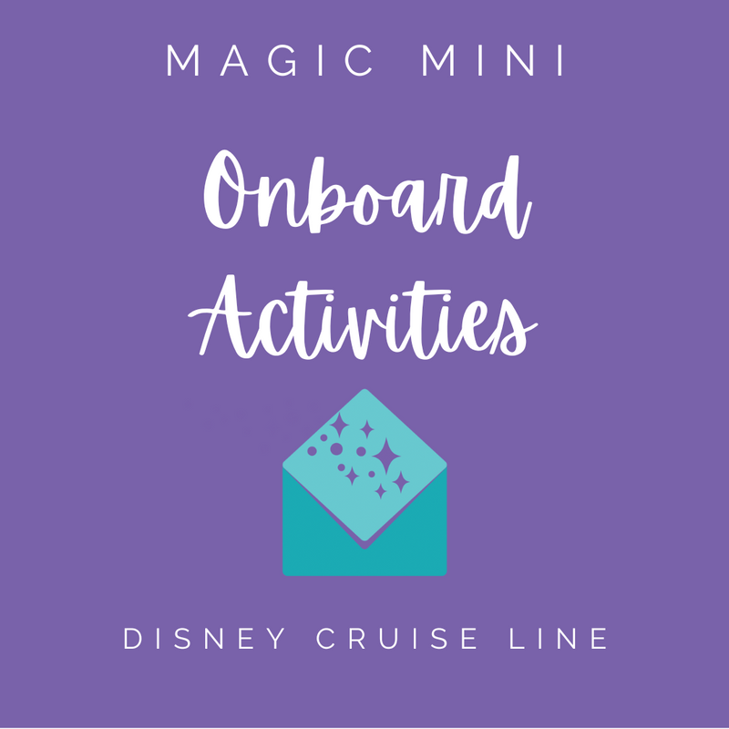 DCL Onboard Activities Magic Mini