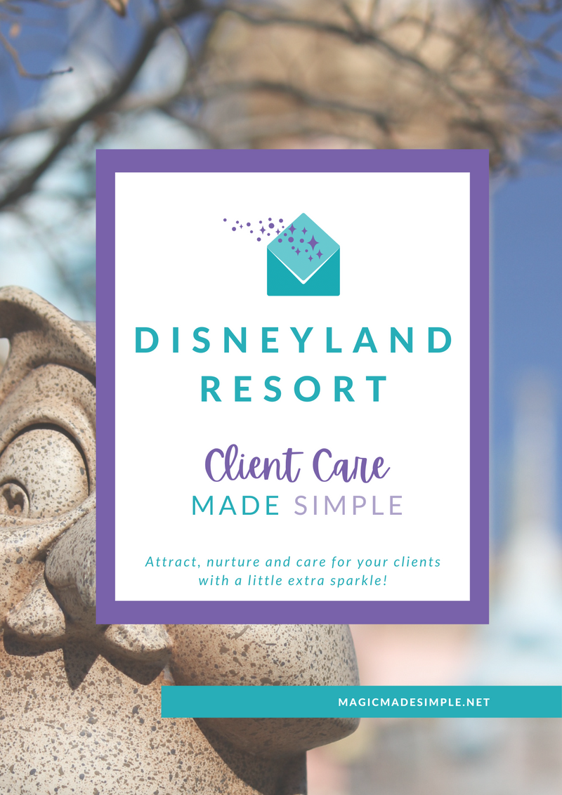 Disneyland Client Care Made Simple