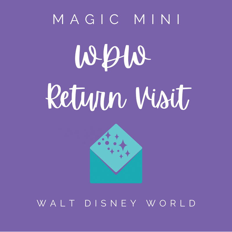 WDW Return Visit Magic Mini