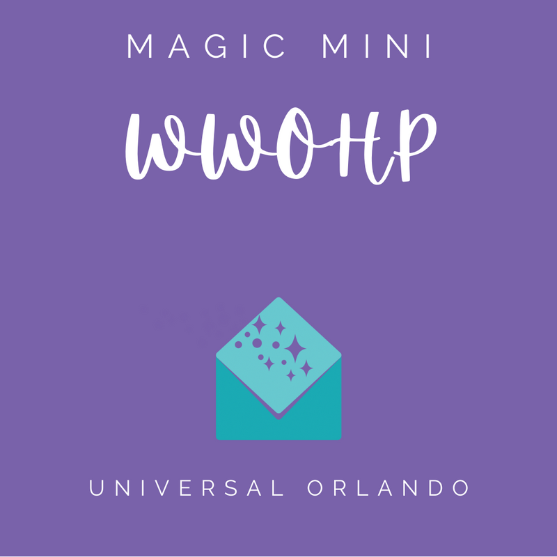 Universal Orlando WWOHP Magic Mini